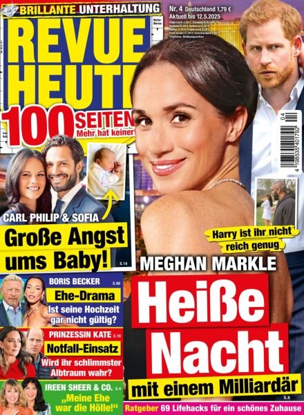 Revue Heute – April 2025 Cover