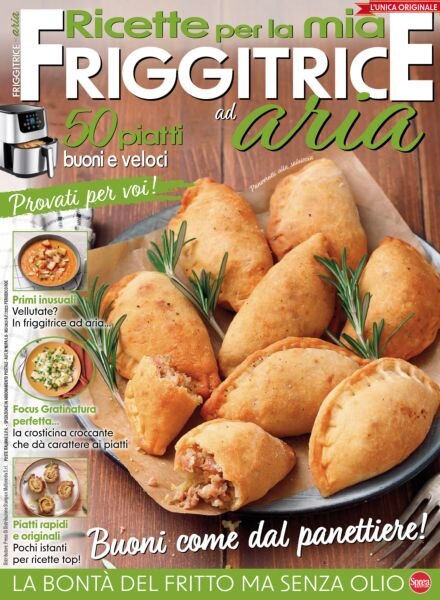 Ricette Per Friggitrici Ad Aria – Aprile-Maggio 2025 Cover