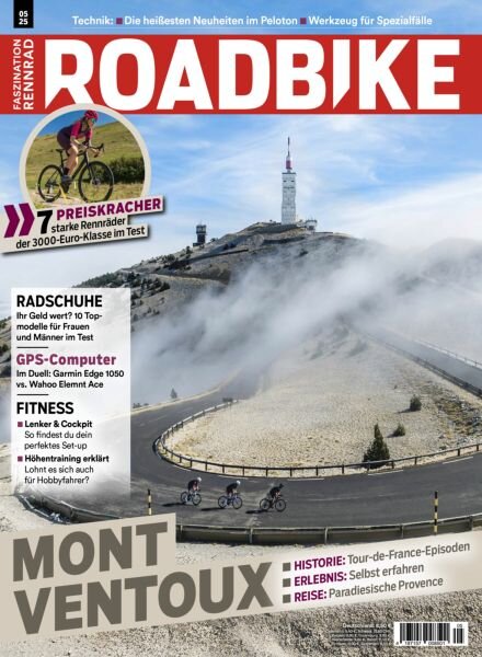 RoadBIKE – Mai 2025 Cover