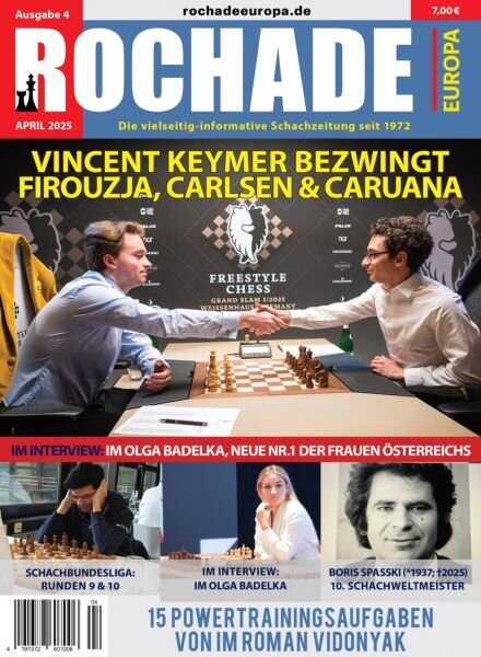 Rochade Europa – April 2025 Cover