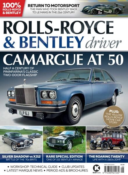 Rolls-Royce & Bentley Driver – May-June 2025 Cover