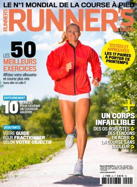 Runner’s World France – Mars-Avril 2025 Cover