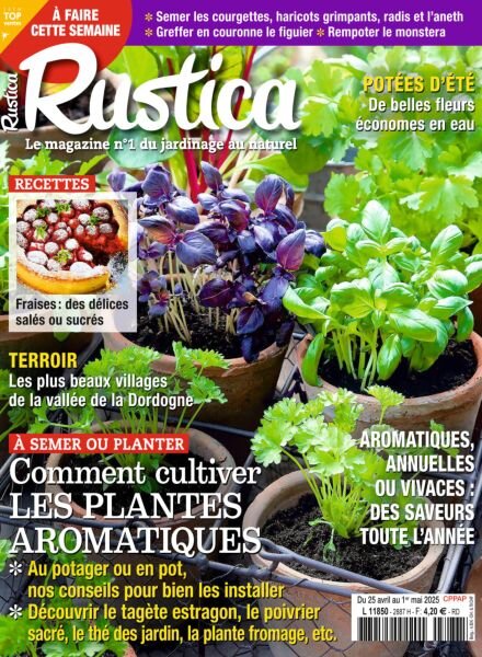 Rustica – 25 Avril 2025 Cover