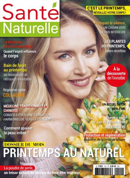 Sante Naturelle – Mars-Avril 2025 Cover