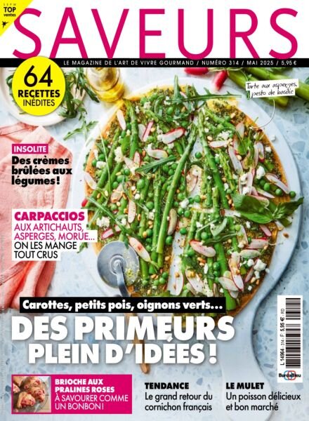 Saveurs France – Mai 2025 Cover