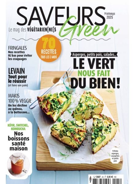 Saveurs Green – Printemps 2025 Cover