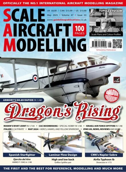 Scale Aircraft Modelling – May 2025 Cover