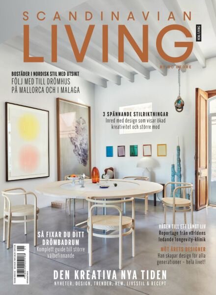 Scandinavian Living Svensk upplaga – Mars 2025 Cover