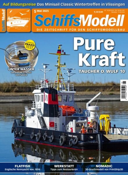 SchiffsModell – Mai 2025 Cover