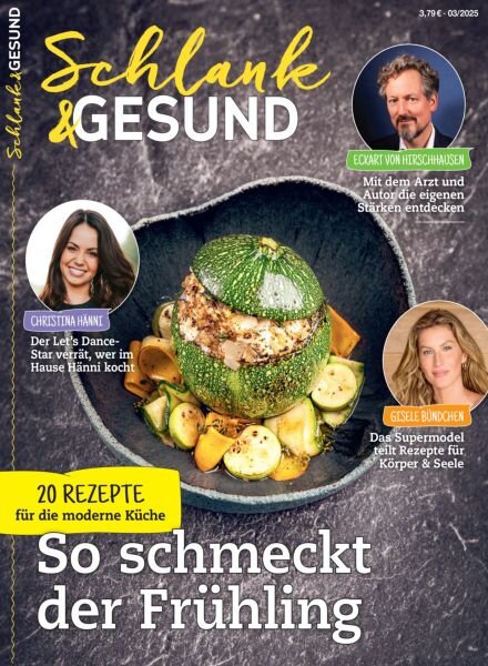 Schlank & Gesund – April 2025 Cover