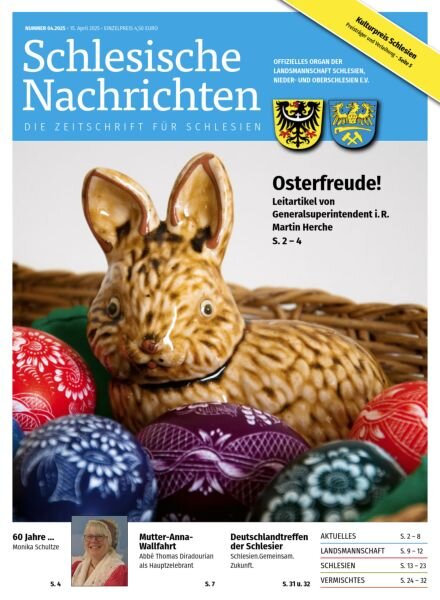Schlesische Nachrichten – Nr 4 2025 Cover
