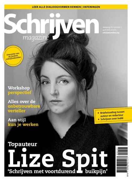 Schrijven Magazine – April 2025 Cover
