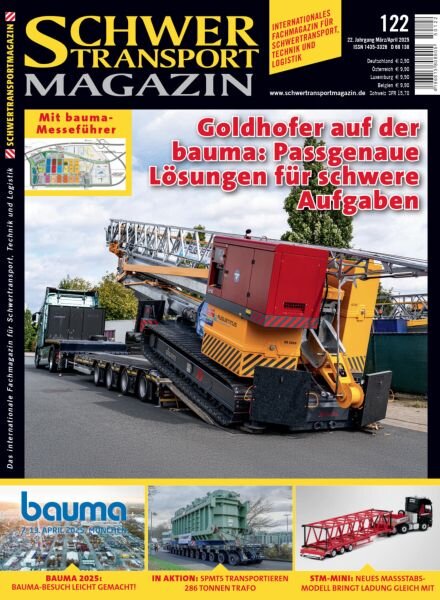 Schwertransportmagazin – Marz-April 2025 Cover