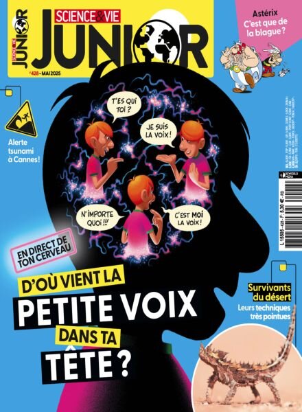 Science & Vie Junior – Mai 2025 Cover