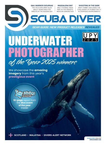 Scuba Diver – April 2025 Cover