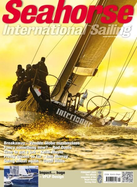 Seahorse International Sailing Magazine – February 2025 Cover