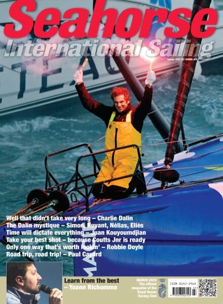 Seahorse International Sailing Magazine – March 2025 Cover