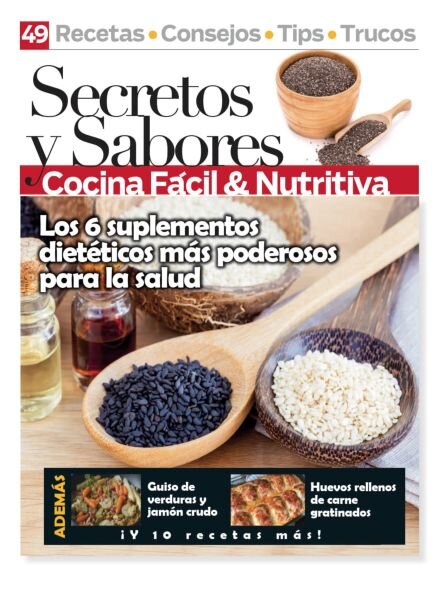 Secretos & Sabores – Abril 2025 Cover