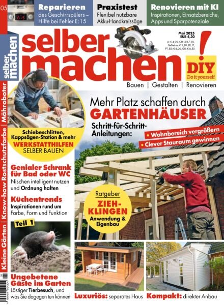 Selber Machen – Mai 2025 Cover
