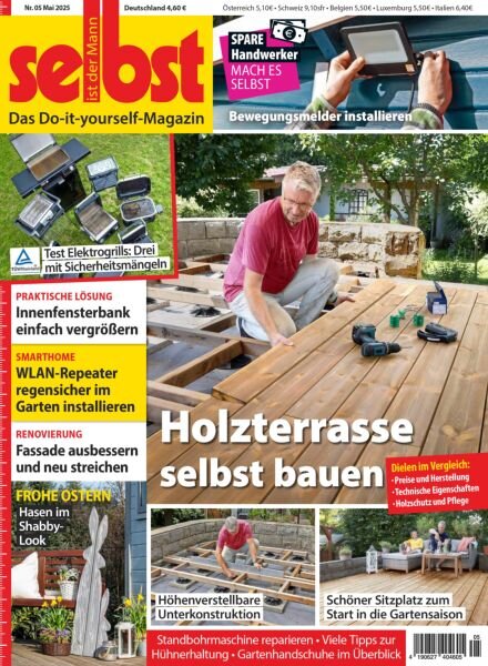 Selbst ist der Mann – Mai 2025 Cover