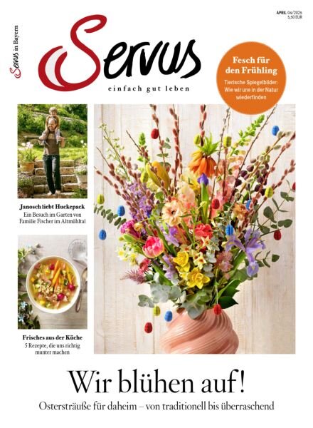 Servus in Bayern – April 2025 Cover