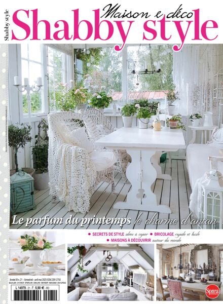 Shabby Style France – Avril-Mai 2025 Cover