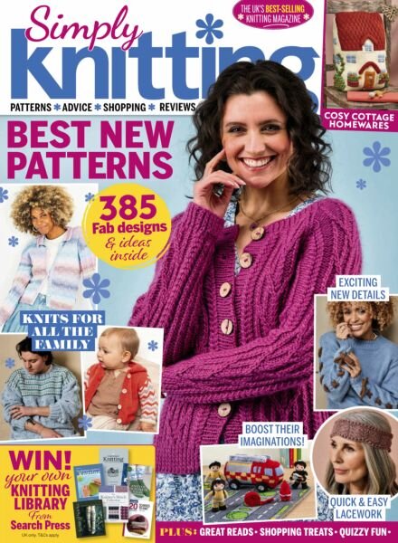 Simply Knitting – May 2025 Cover