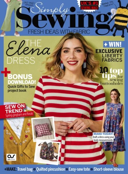 Simply Sewing – Issue 133 2025 Cover