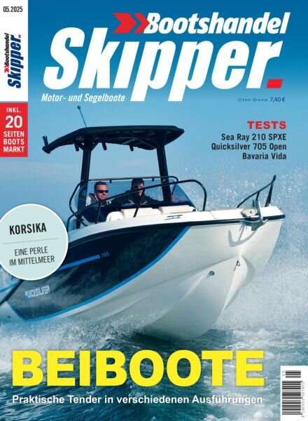 Skipper Bootshandel – Mai 2025 Cover