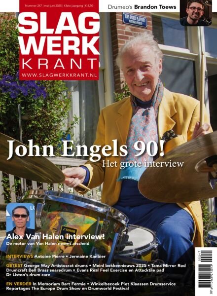 Slagwerkkrant – Mei-Juni 2025 Cover