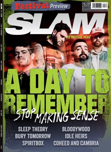 SLAM Alternative Music – Mai-Juni 2025 Cover
