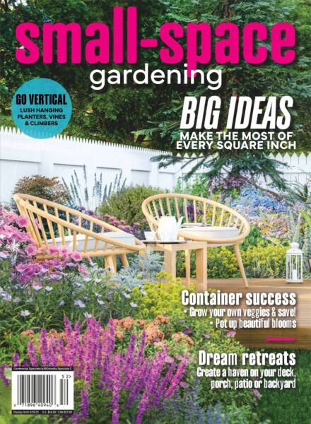 Small-Space Gardening – 2025 Cover