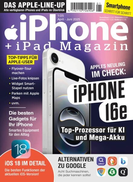 Smartphone Magazin Extra – April-Juni 2025 Cover