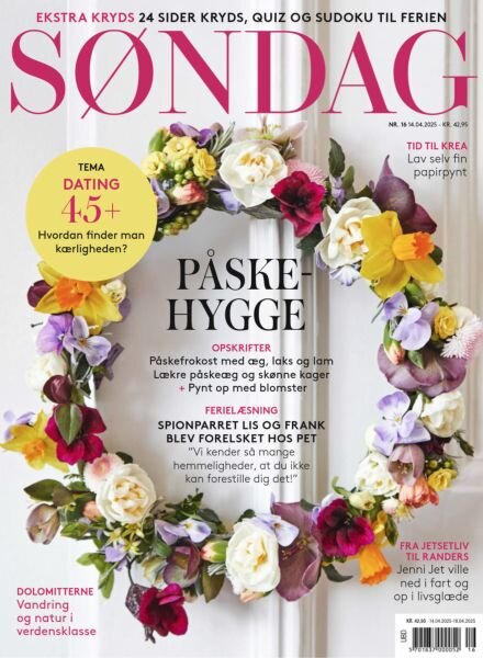Sondag – 14 April 2025 Cover