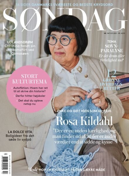 Sondag – 31 Marts 2025 Cover