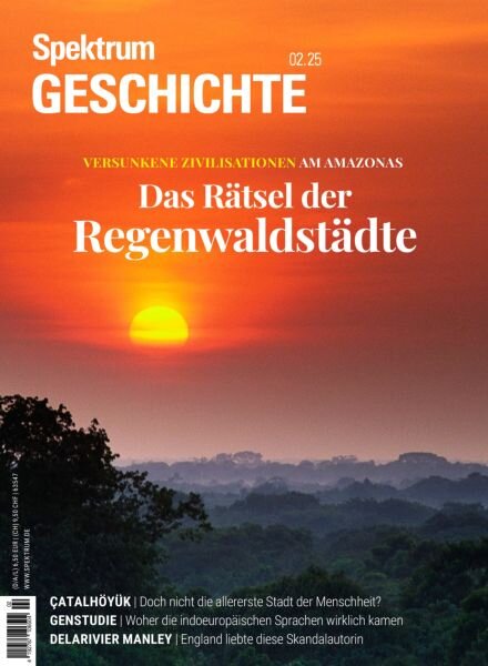 Spektrum Geschichte – April 2025 Cover
