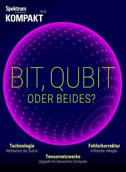 Spektrum Kompakt – 22 April 2025 Cover