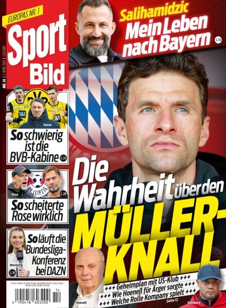 Sport Bild – 2 April 2025 Cover