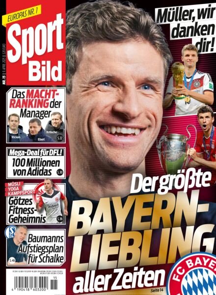 Sport Bild – 9 April 2025 Cover