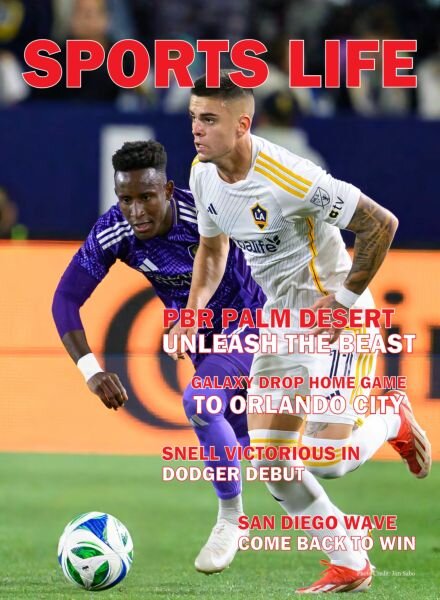 Sports Life Magazine – April 2025 Cover