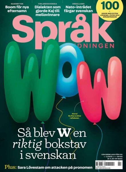 Spraktidningen – April 2025 Cover