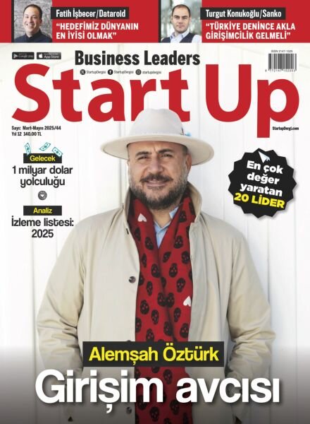 Start Up Turkiye – 27 Mart 2025 Cover