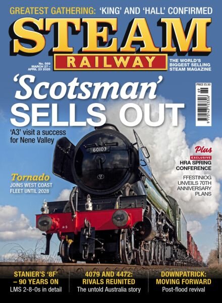 Steam Railway – March 27 2025 Cover