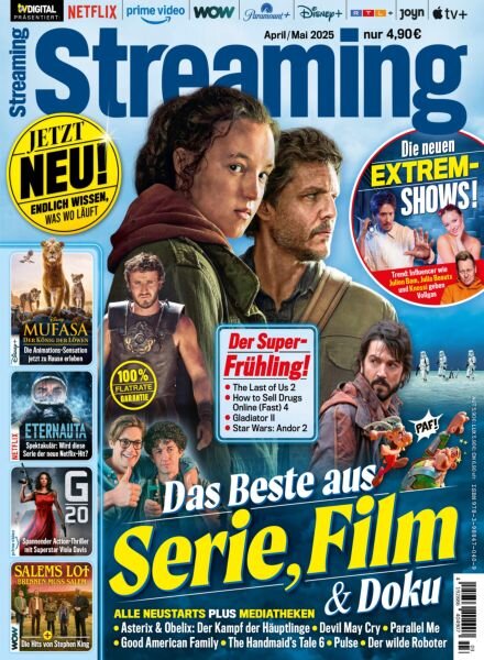 Streaming by TV Digital – April-Mai 2025 Cover
