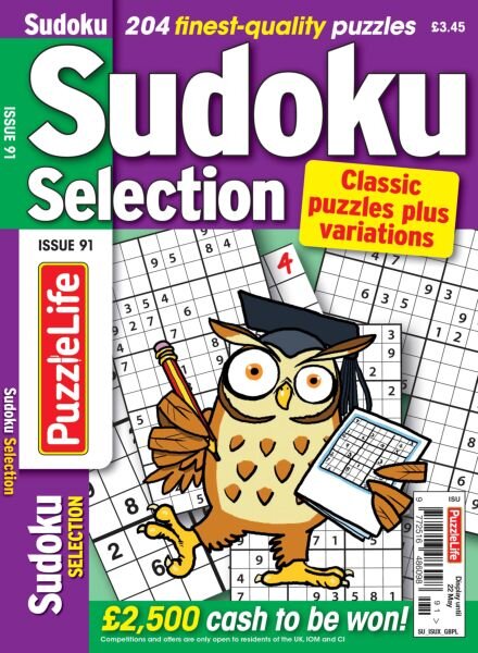 Sudoku Selection – April 2025 Cover