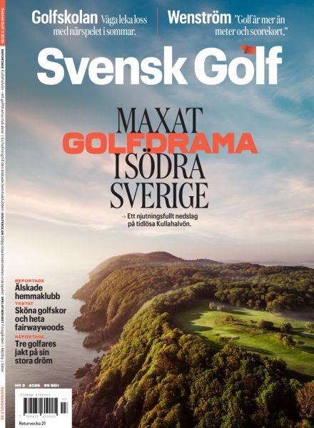 Svensk Golf – April 2025 Cover