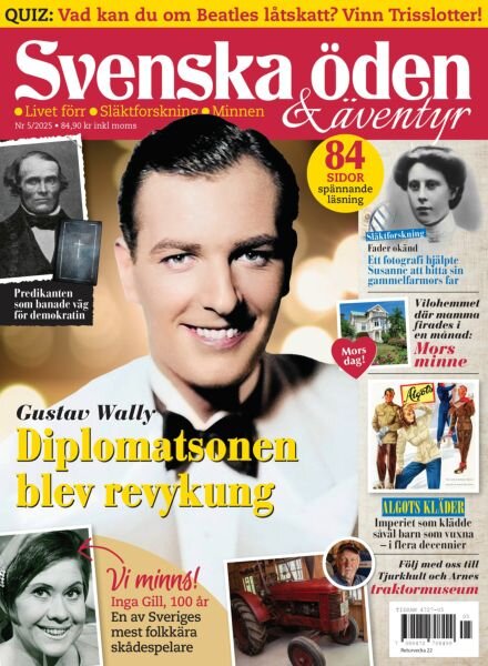 Svenska Oden & Aventyr – April 2025 Cover
