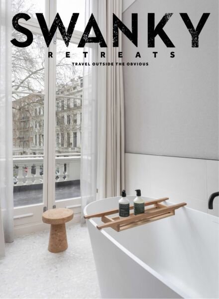 Swanky Retreats – Spring 2025 Cover