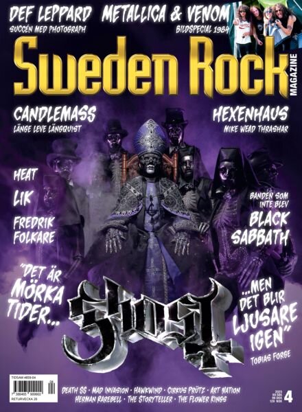 Sweden Rock Magazine – 16 April 2025 Cover