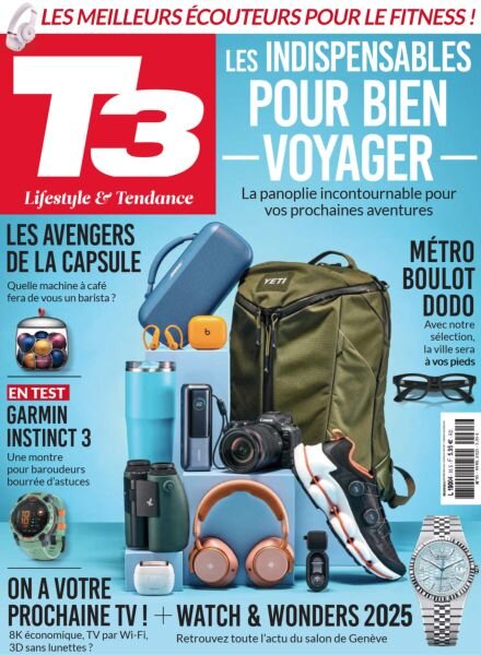 T3 France – Avril 2025 Cover